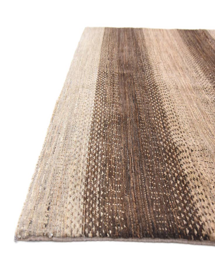 Detail image of  4' 10 x 7'  Hand Knotted Modern Ziegler Rug