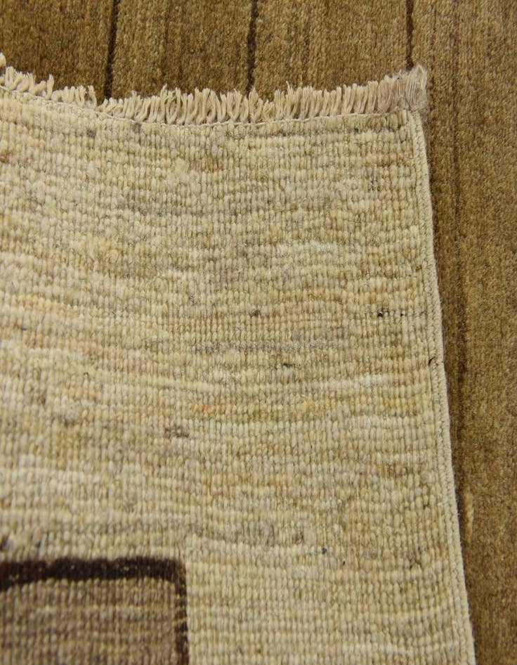 Detail image of  4' x 5' 10  Hand Knotted Modern Ziegler Oriental Rug