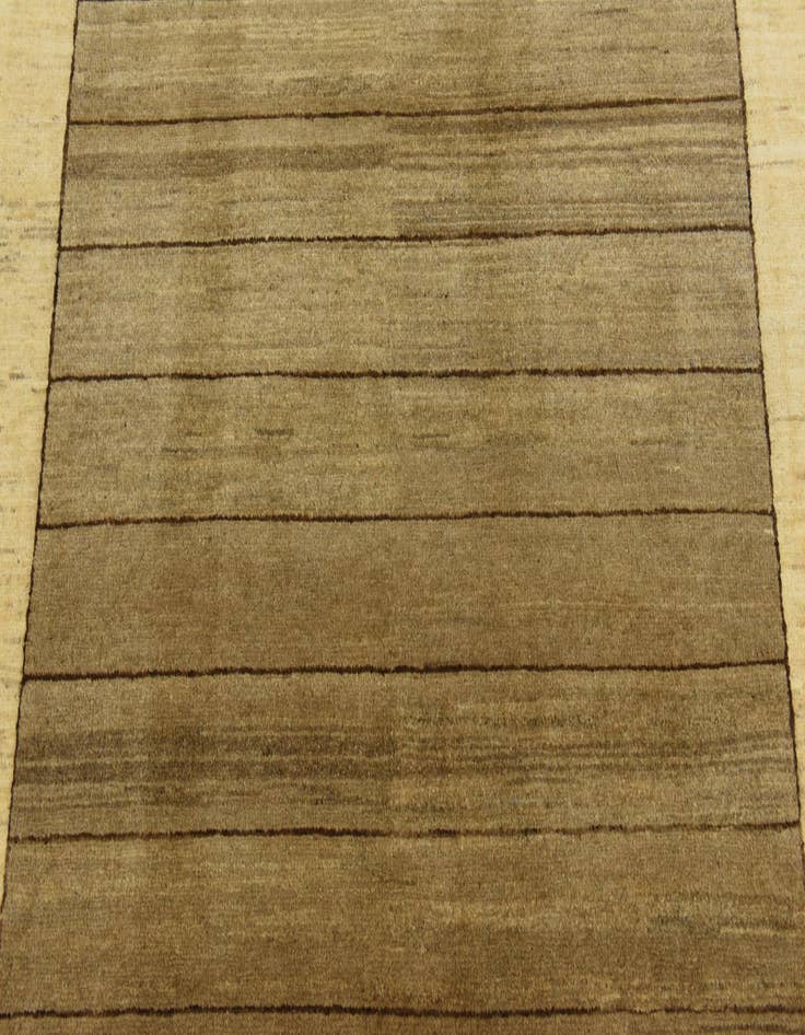 Detail image of  4' x 5' 10  Hand Knotted Modern Ziegler Oriental Rug