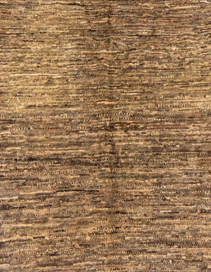 Detail image of  4' 10 x 6' 4  Hand Knotted Modern Ziegler Oriental Rug