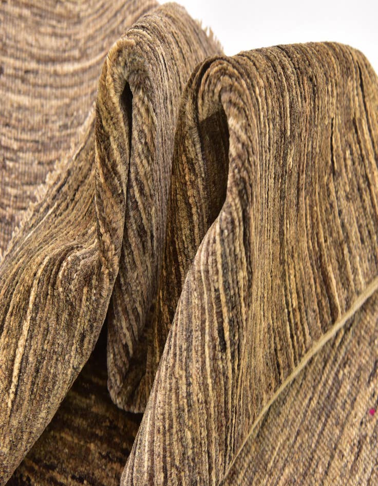 Detail image of  4' 10 x 6' 4  Hand Knotted Modern Ziegler Oriental Rug