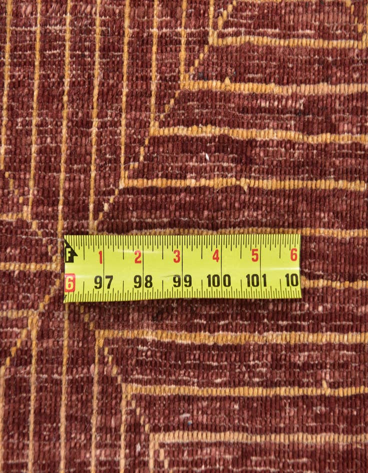 Detail image of  6' 2 x 9' 3  Hand Knotted Modern Ziegler Rug
