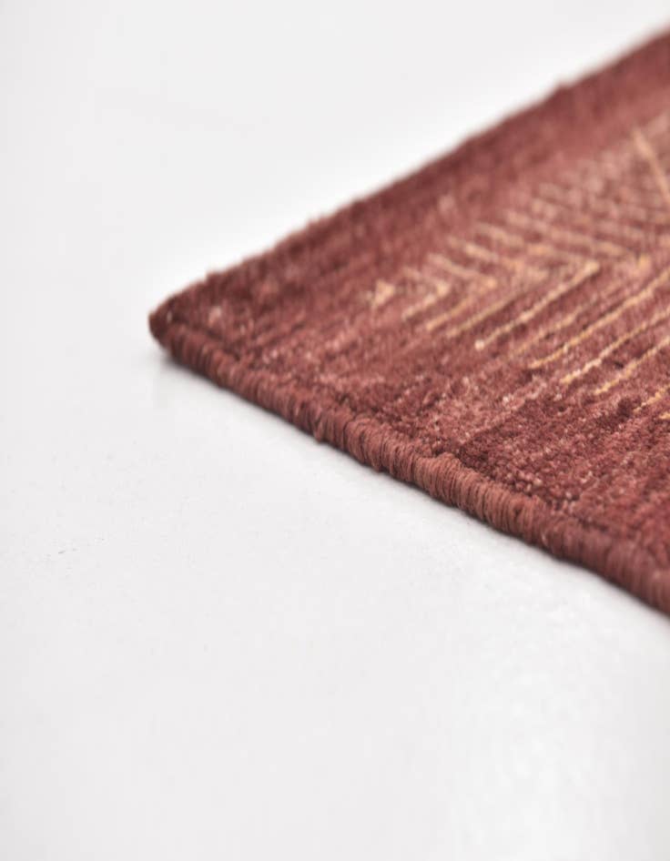 Detail image of  6' 2 x 9' 3  Hand Knotted Modern Ziegler Rug