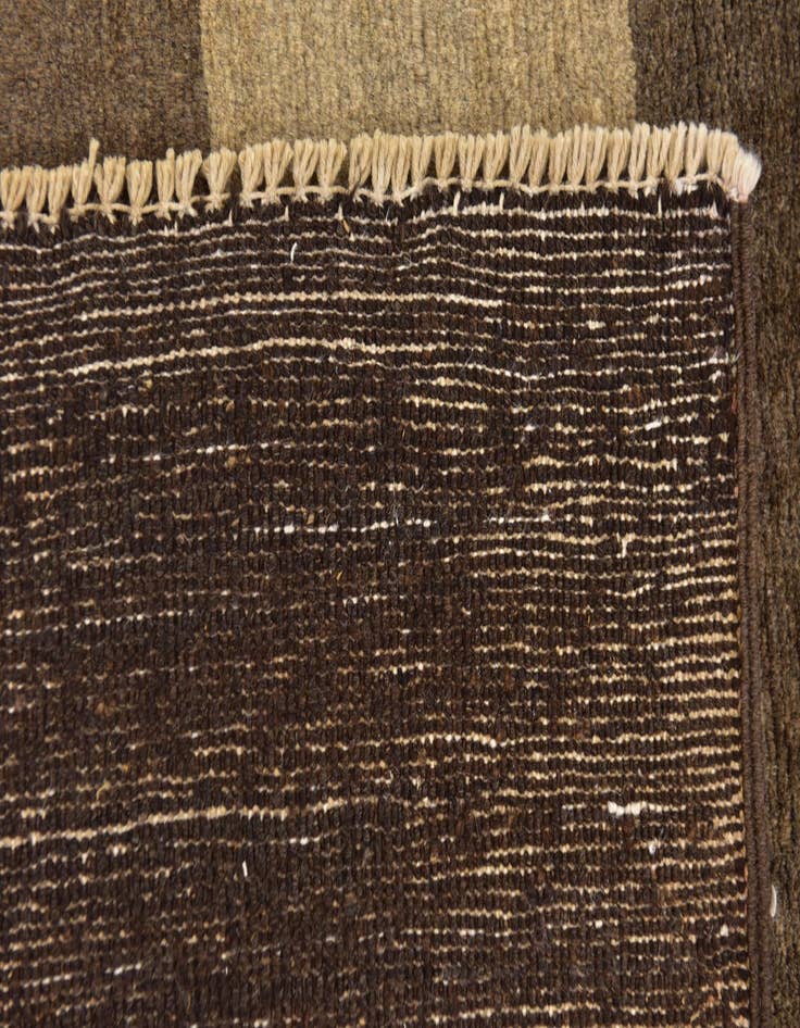 Detail image of  4' x 5' 9  Hand Knotted Modern Ziegler Oriental Rug