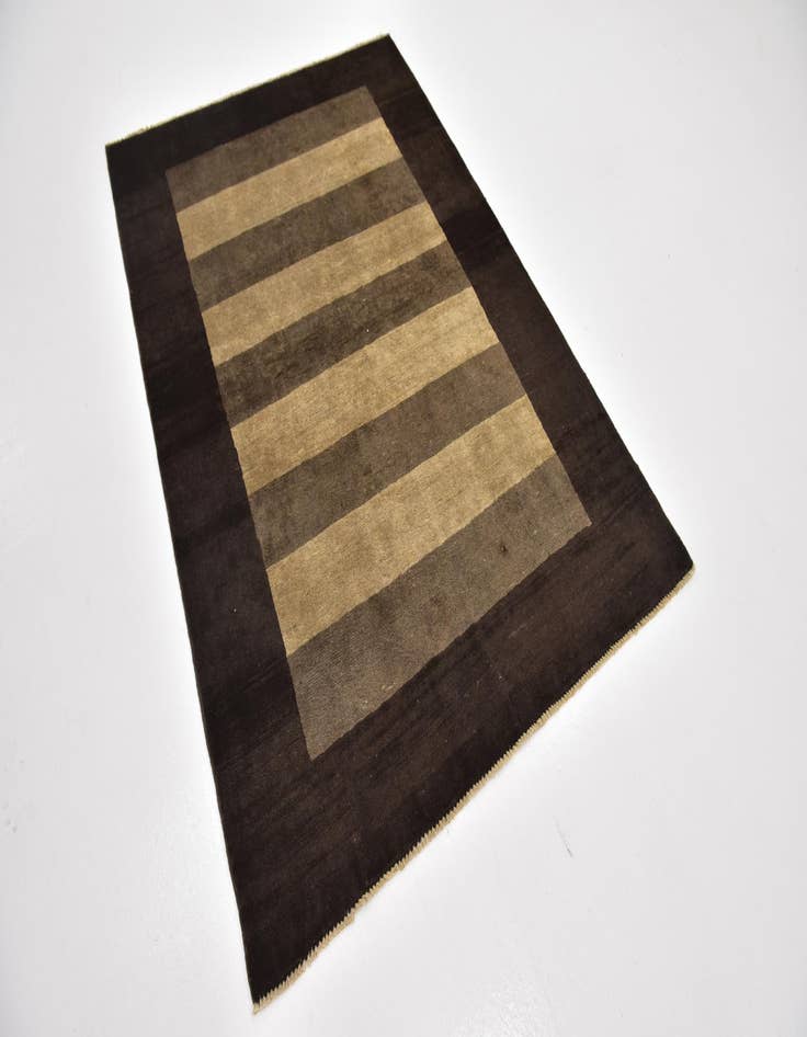 Detail image of  4' x 5' 9  Hand Knotted Modern Ziegler Oriental Rug