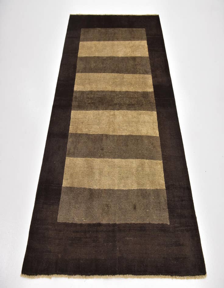 Detail image of  4' x 5' 9  Hand Knotted Modern Ziegler Oriental Rug