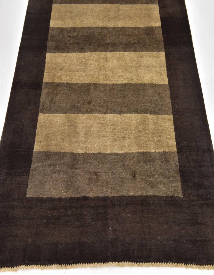 Detail image of  4' x 5' 9  Hand Knotted Modern Ziegler Oriental Rug