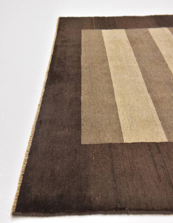 Detail image of  4' x 5' 9  Hand Knotted Modern Ziegler Oriental Rug