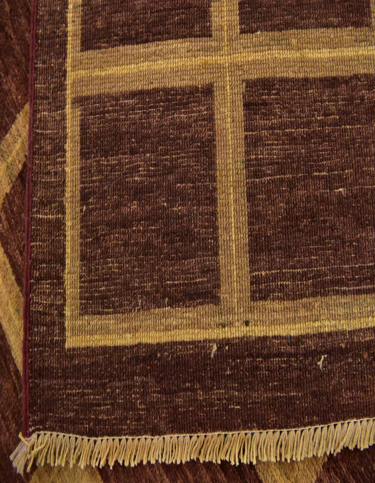 Detail image of  5' 4 x 7'  Hand Knotted Modern Ziegler Rug