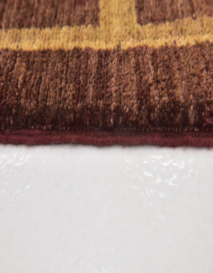 Detail image of  5' 4 x 7'  Hand Knotted Modern Ziegler Rug