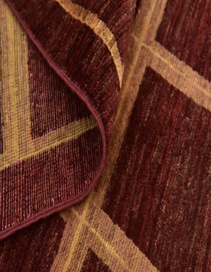 Detail image of  5' 7 x 7' 8  Hand Knotted Modern Ziegler Rug