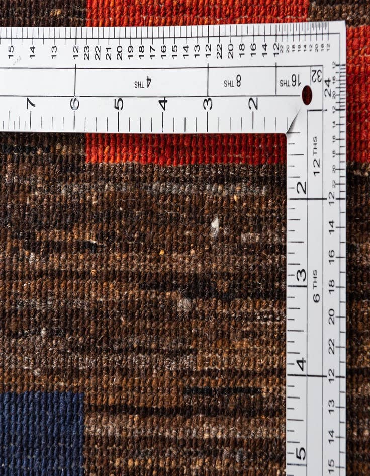 Detail image of  5' 1 x 6' 8  Hand Knotted Modern Ziegler Wool Rug