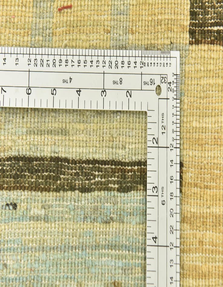 Detail image of  8' x 9' 7  Hand Knotted Modern Ziegler Rug
