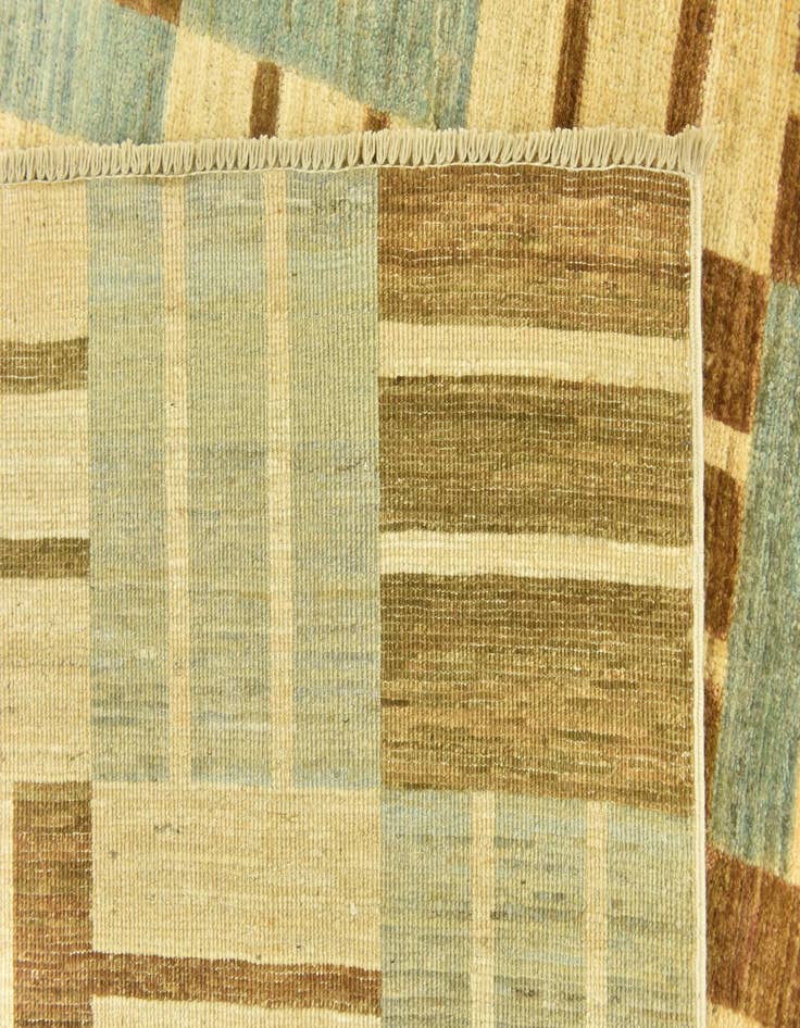 Detail image of  8' 2 x 9' 10  Hand Knotted Modern Ziegler Rug