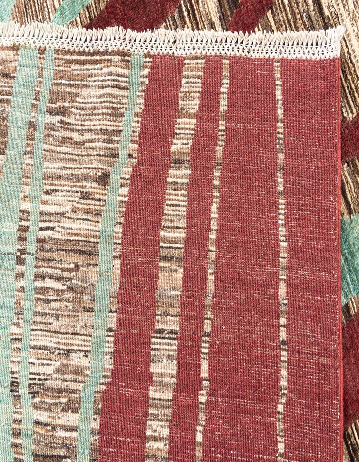 Detail image of  8' 2 x 9' 8  Hand Knotted Modern Ziegler Rug