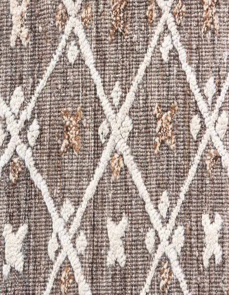 Detail image of 6' 9 x 9' 8 Hand Knotted Modern Ziegler Wool Rug