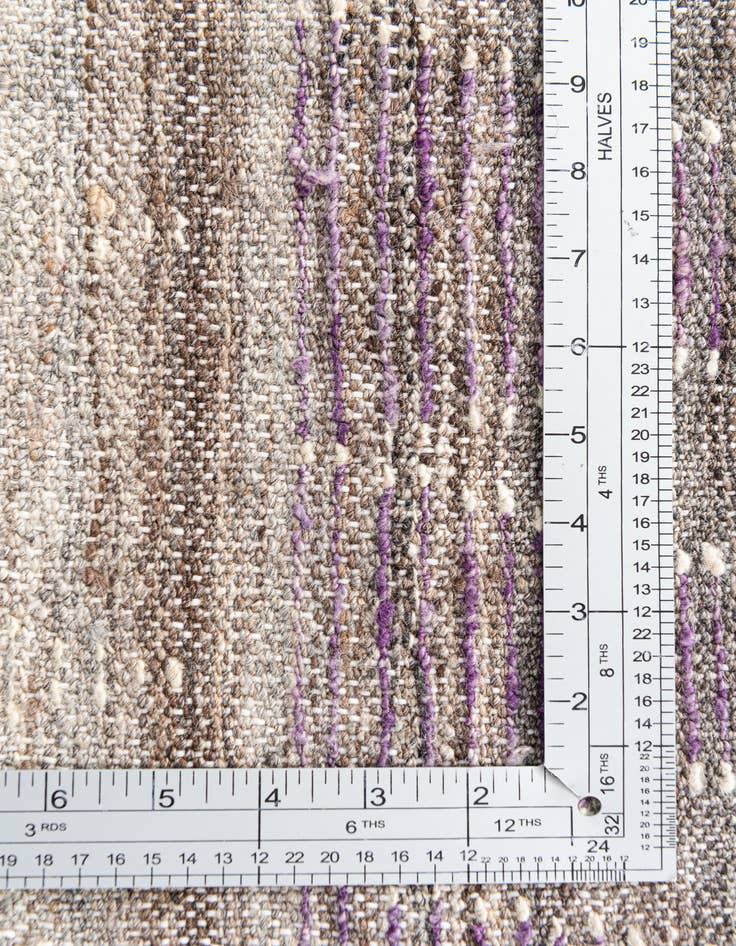 Detail image of  6' 4 x 10'  Hand Knotted Modern Ziegler Wool Rug