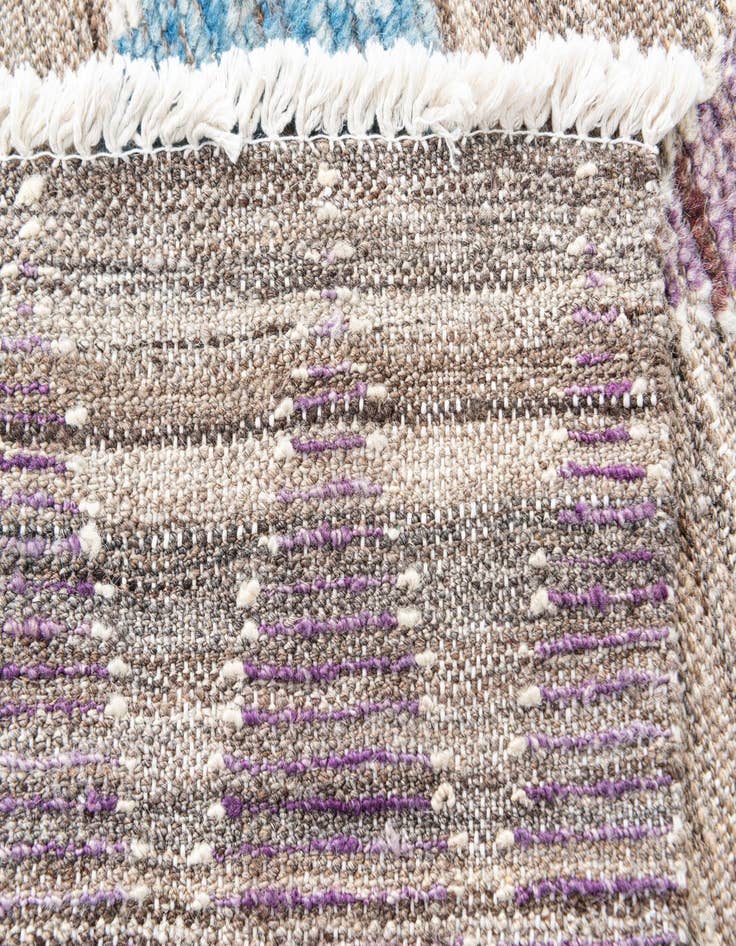 Detail image of  6' 4 x 10'  Hand Knotted Modern Ziegler Wool Rug