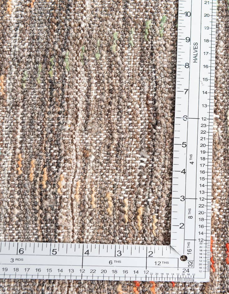 Detail image of  5' 8 x 8' 5  Hand Knotted Modern Ziegler Wool Rug