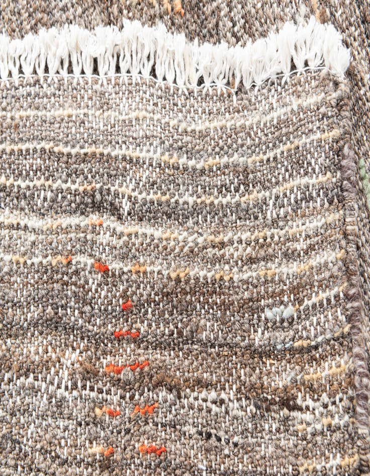 Detail image of  5' 8 x 8' 5  Hand Knotted Modern Ziegler Wool Rug