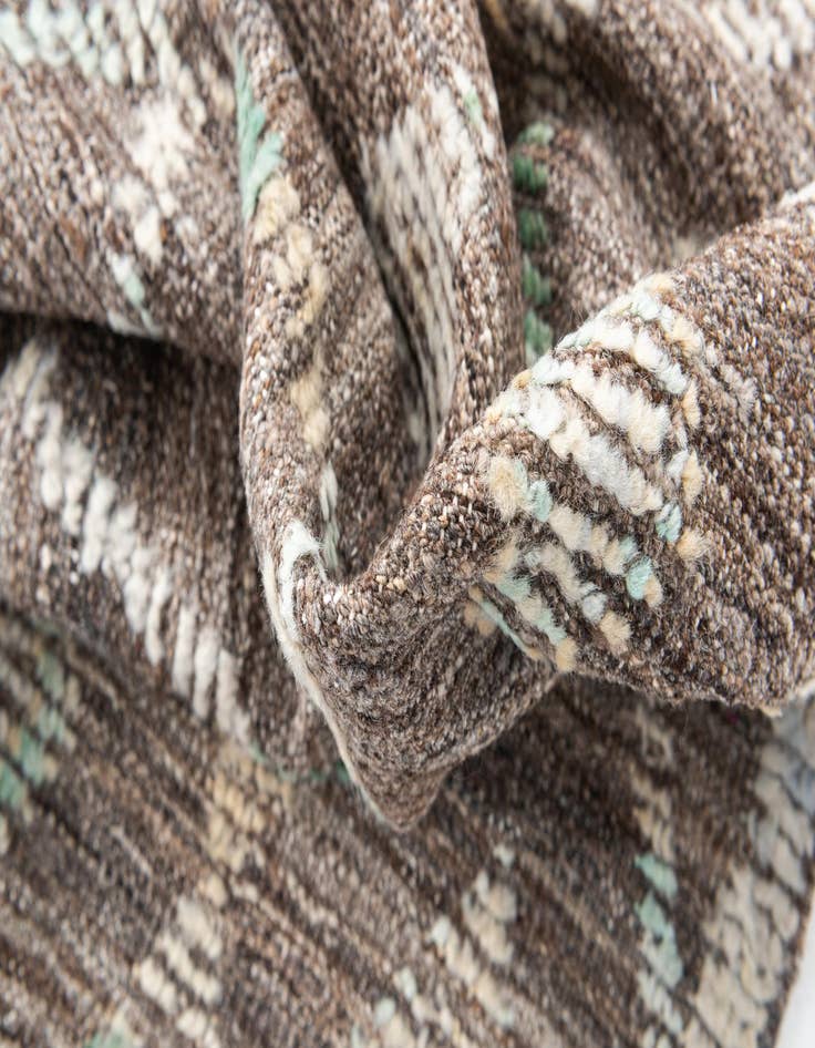 Detail image of  5' 8 x 8' 2  Hand Knotted Modern Ziegler Wool Rug
