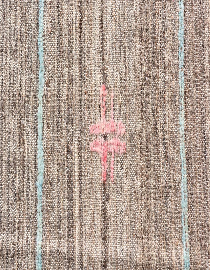 Detail image of  7' x 9' 5  Hand Knotted Modern Ziegler Wool Rug