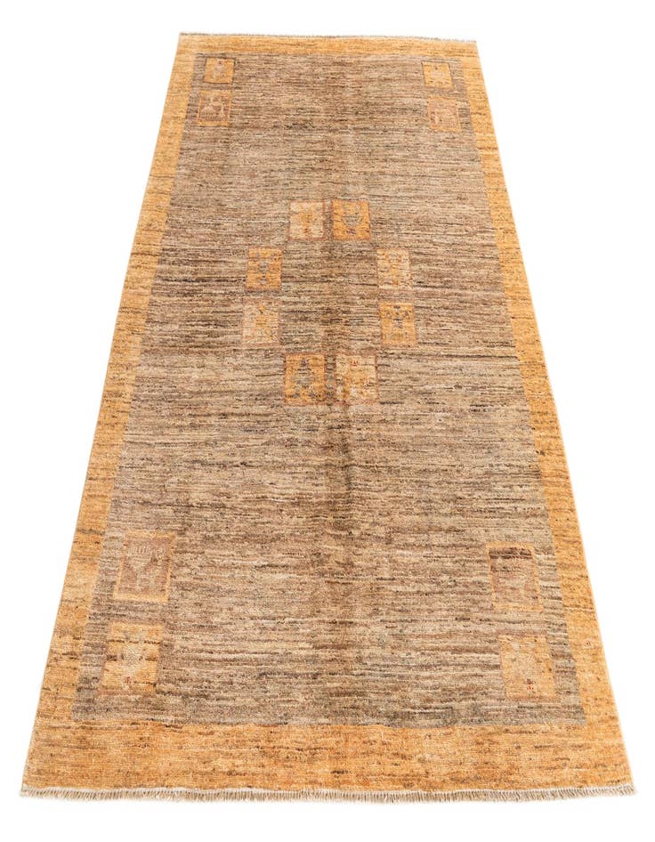 Detail image of  5' x 6' 7  Hand Knotted Modern Ziegler Rug