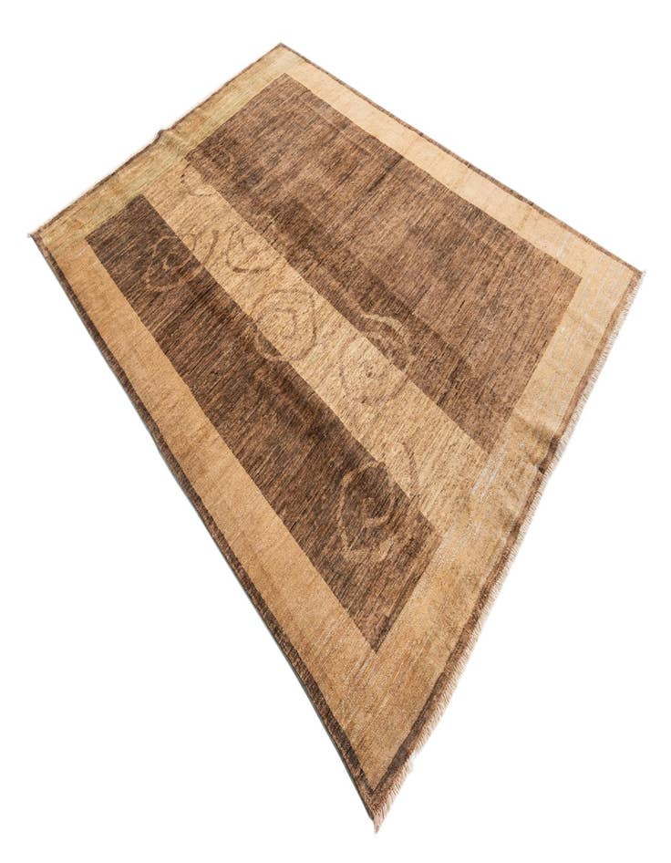 Detail image of  5' 4 x 7' 2  Hand Knotted Modern Ziegler Rug