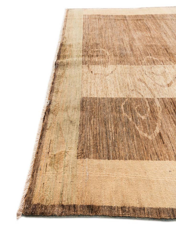 Detail image of  5' 4 x 7' 2  Hand Knotted Modern Ziegler Rug