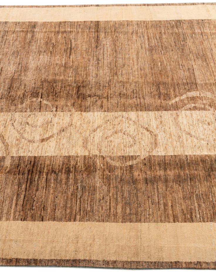 Detail image of  5' 4 x 7' 2  Hand Knotted Modern Ziegler Rug