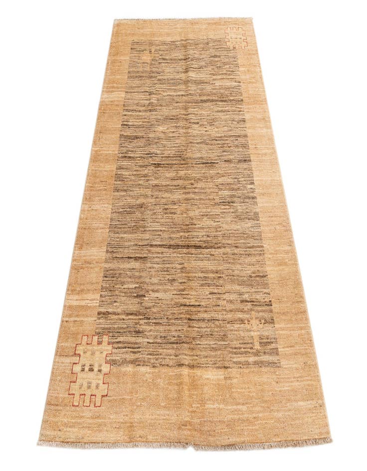 Detail image of  3' 9 x 6' 1  Hand Knotted Modern Ziegler Rug