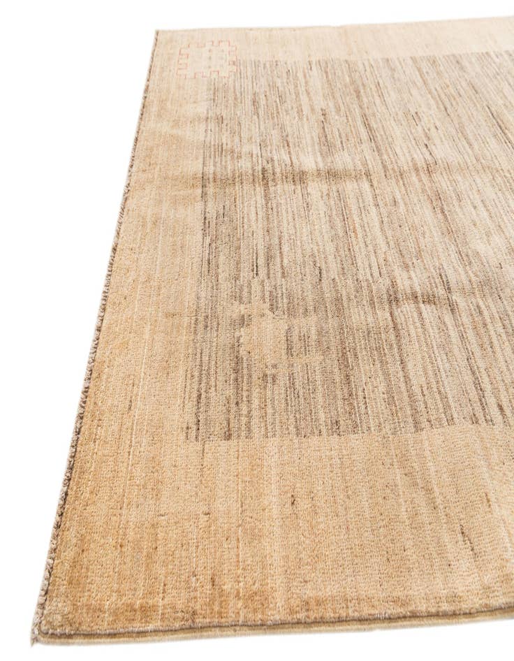 Detail image of  3' 9 x 6' 1  Hand Knotted Modern Ziegler Rug