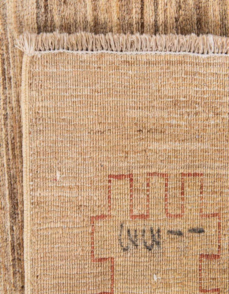 Detail image of  3' 9 x 6' 1  Hand Knotted Modern Ziegler Rug