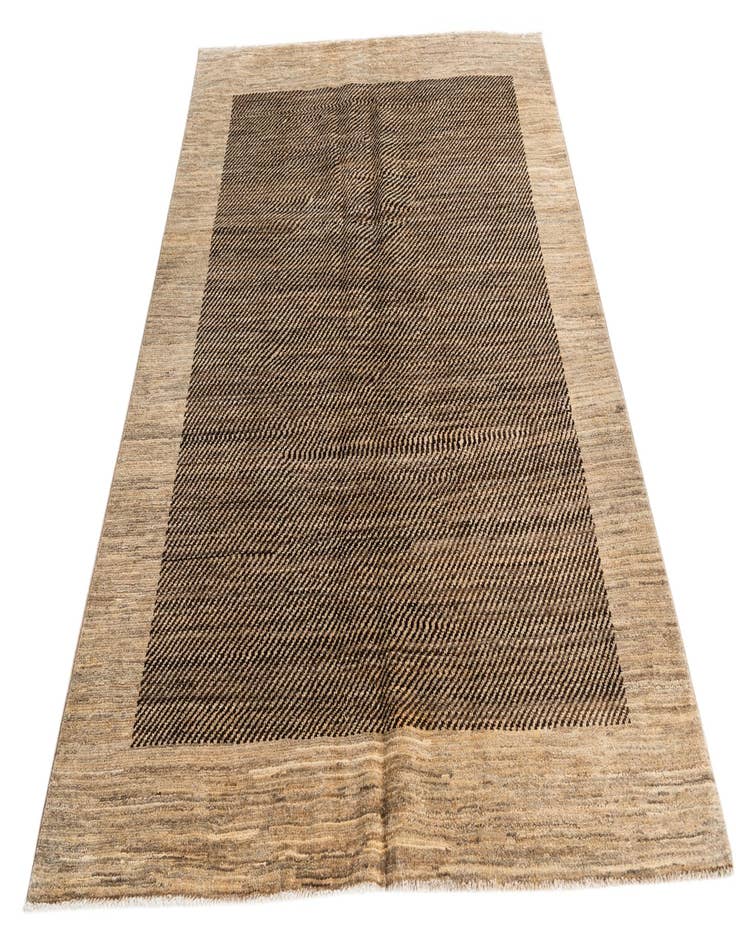 Detail image of  4' 7 x 6' 3  Hand Knotted Modern Ziegler Rug