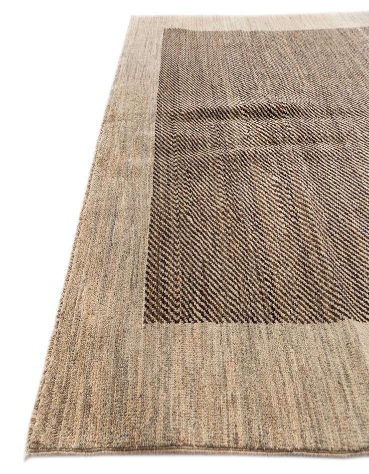 Detail image of  4' 7 x 6' 3  Hand Knotted Modern Ziegler Rug