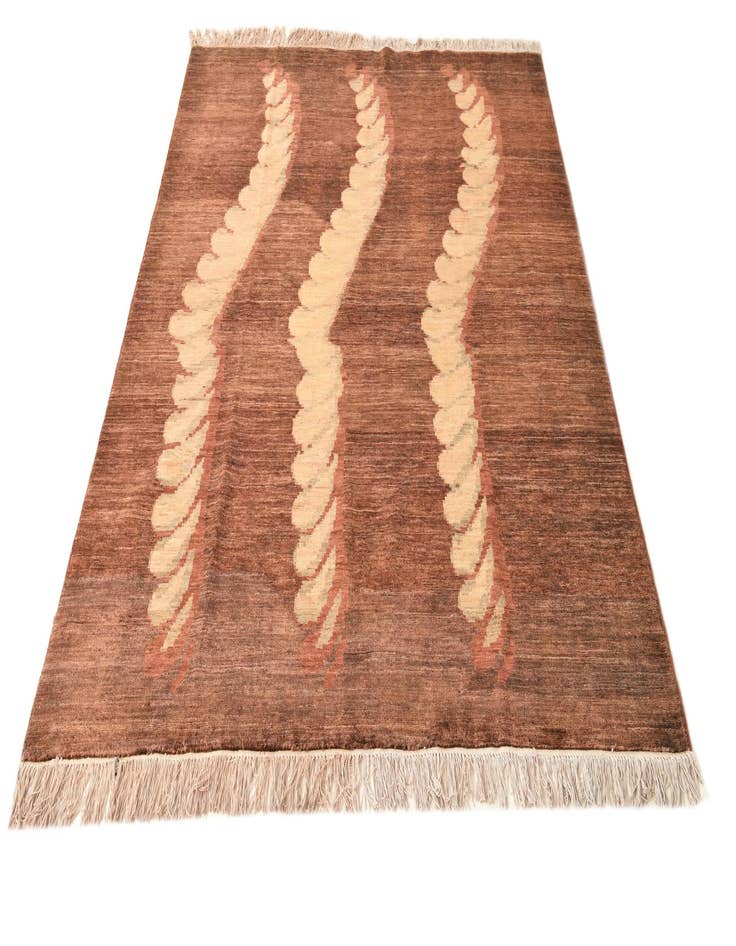 Detail image of  5' 6 x 7' 9  Hand Knotted Modern Ziegler Rug