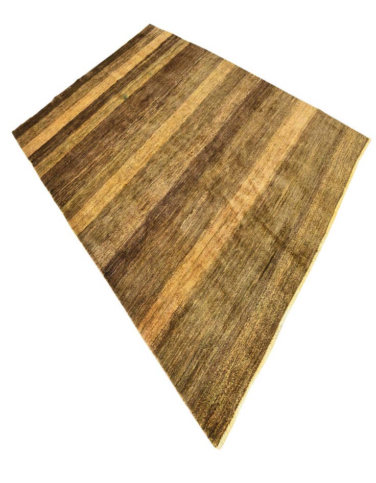 Detail image of  6' 7 x 9' 9  Hand Knotted Modern Ziegler Rug