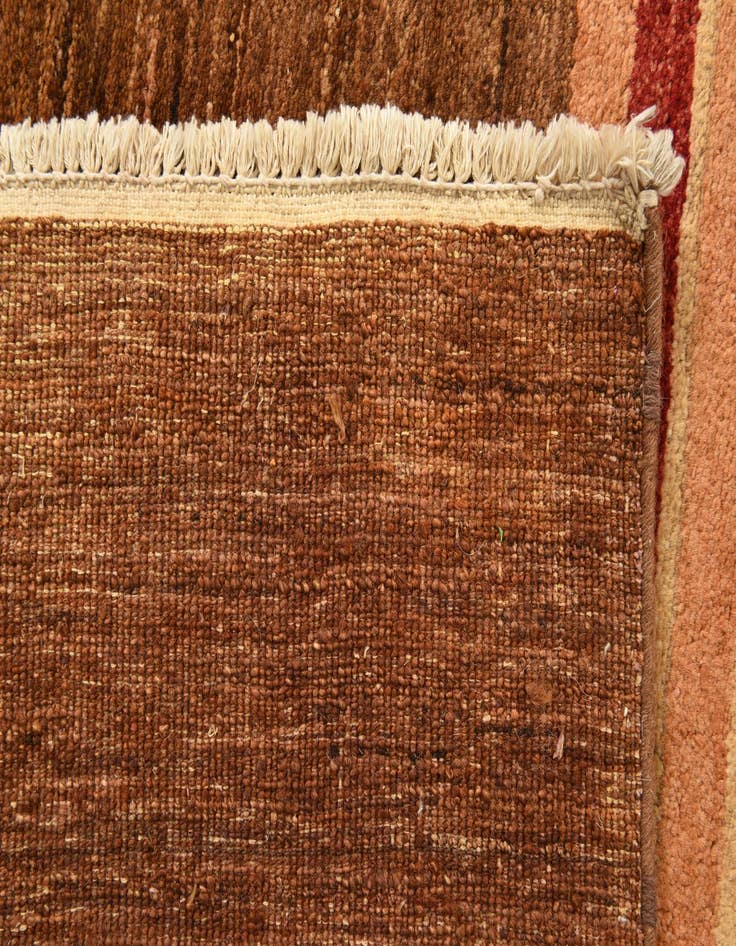 Detail image of  4' 3 x 6' 1  Hand Knotted Modern Ziegler Wool Rug