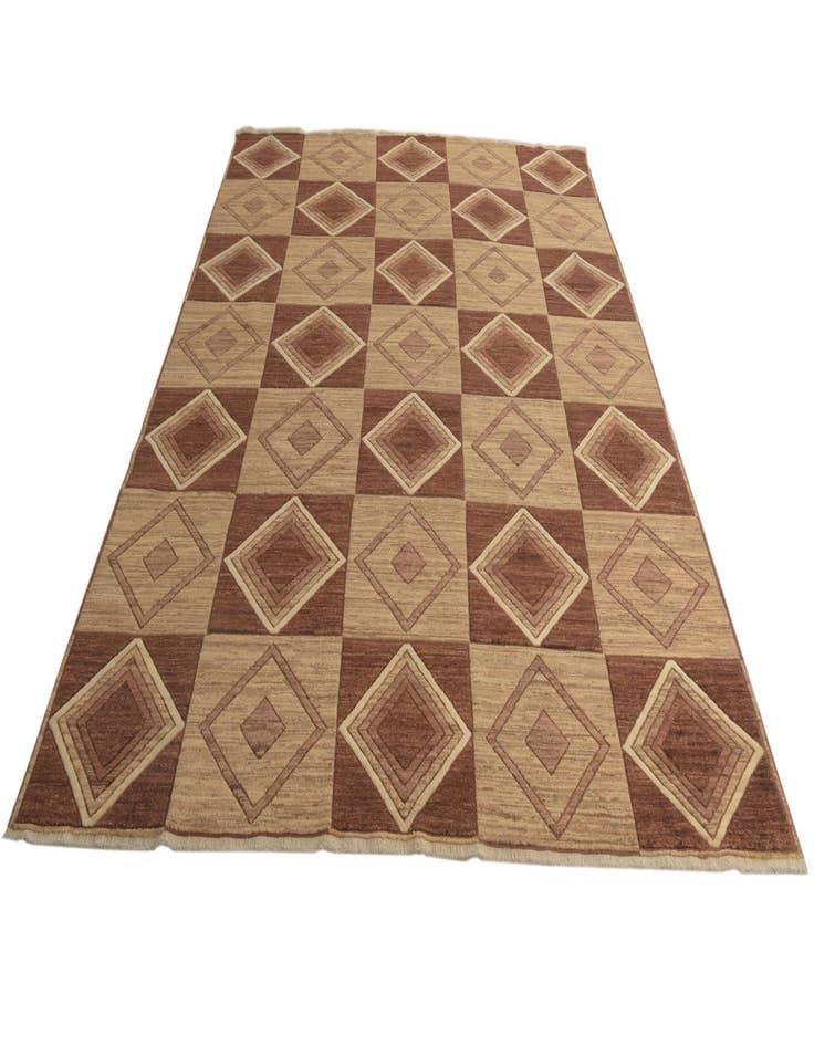 Detail image of  8' 7 x 10' 10  Hand Knotted Modern Ziegler Oriental Rug