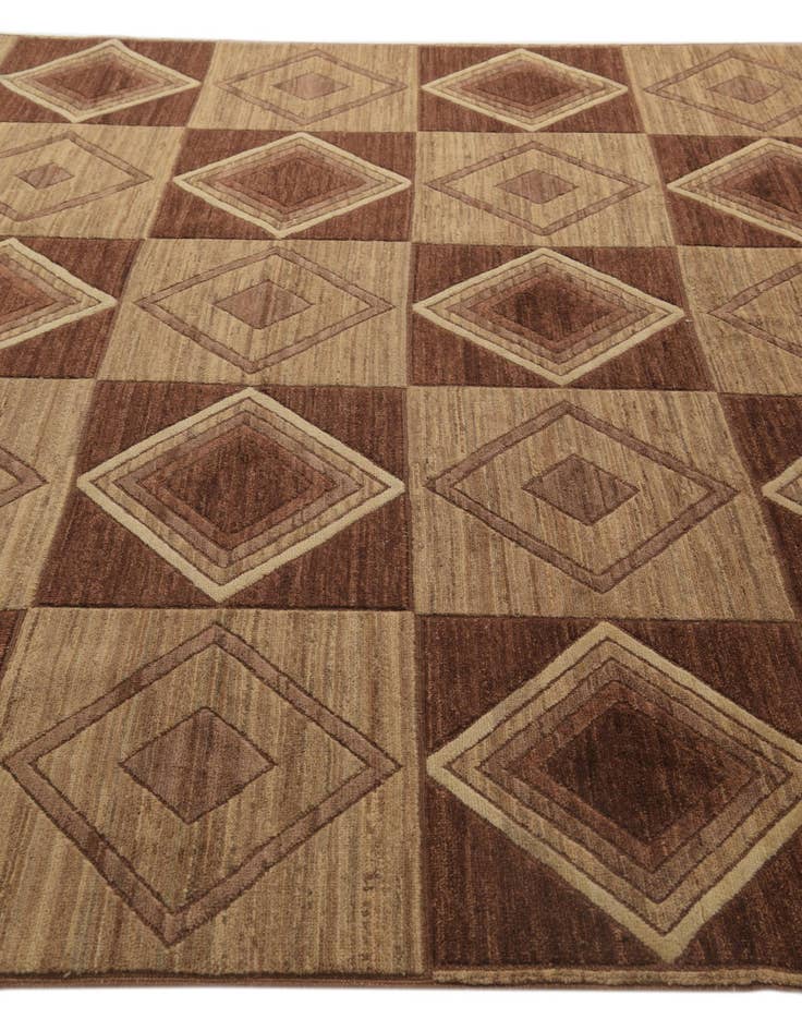 Detail image of  8' 7 x 10' 10  Hand Knotted Modern Ziegler Oriental Rug