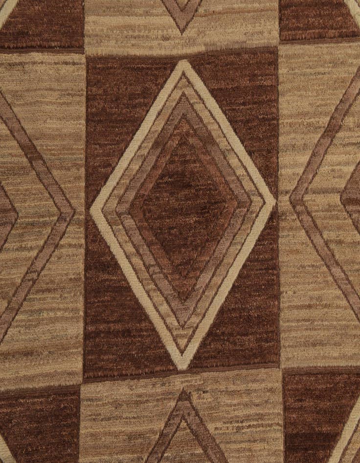 Detail image of  8' 7 x 10' 10  Hand Knotted Modern Ziegler Oriental Rug