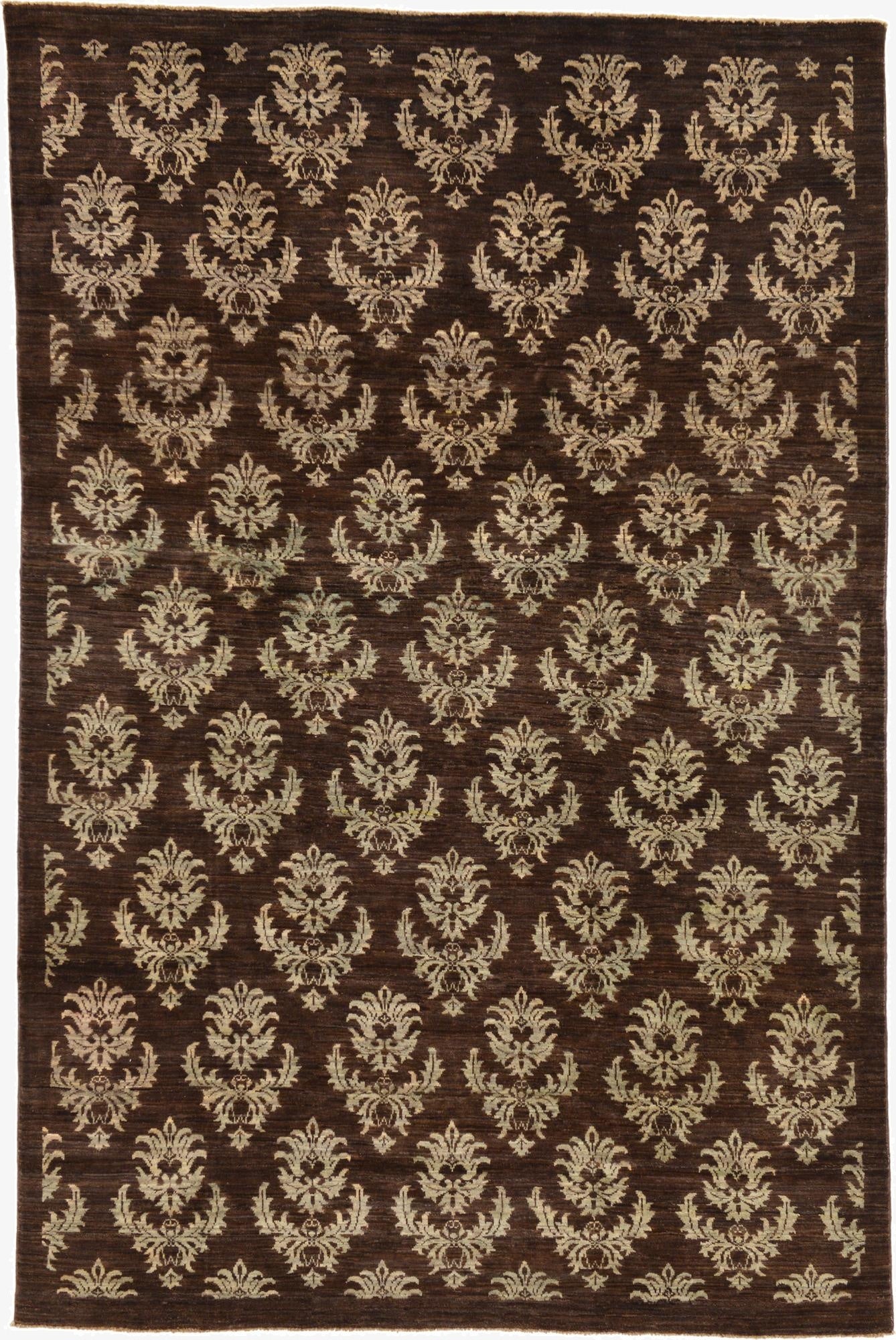  6' 6 x 9' 8  Hand Knotted Modern Ziegler Rug