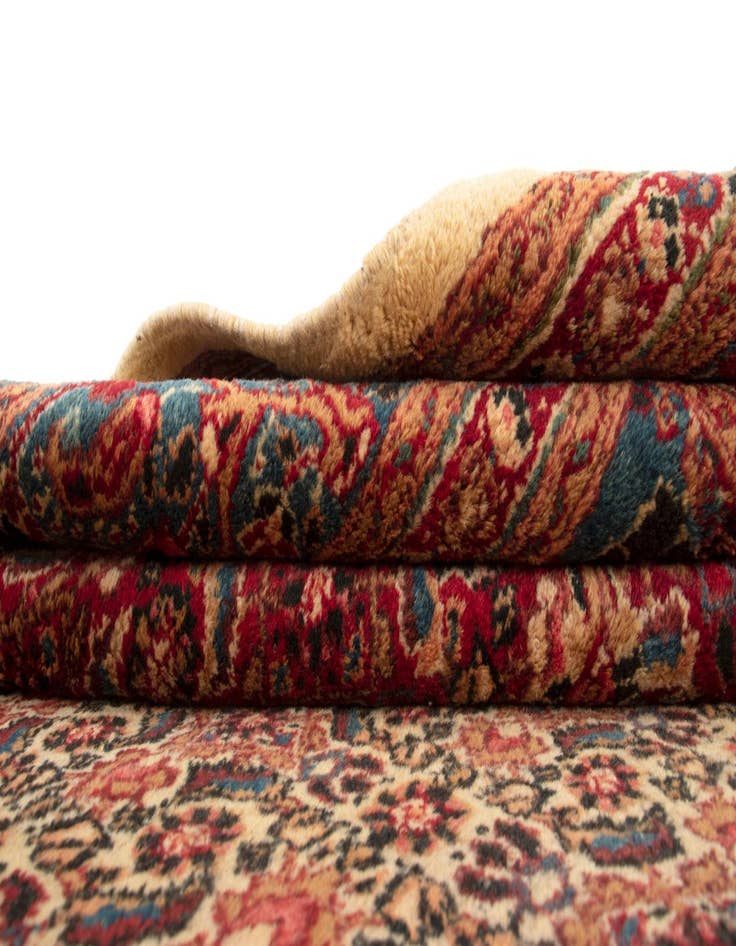 Detail image of  8' 1 x 12' 1  Hand Knotted Mood Persian Wool Rug