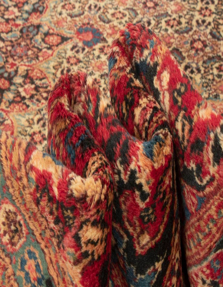 Detail image of  8' 1 x 12' 1  Hand Knotted Mood Persian Wool Rug