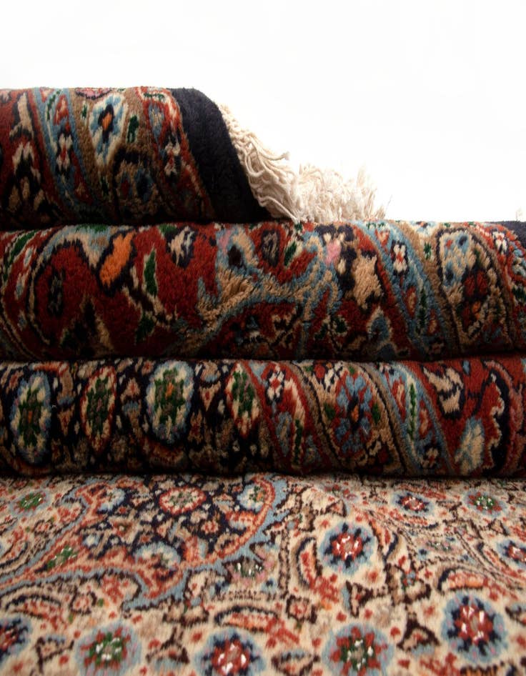 Detail image of  8' 1 x 9' 6  Hand Knotted Mood Persian Wool Rug