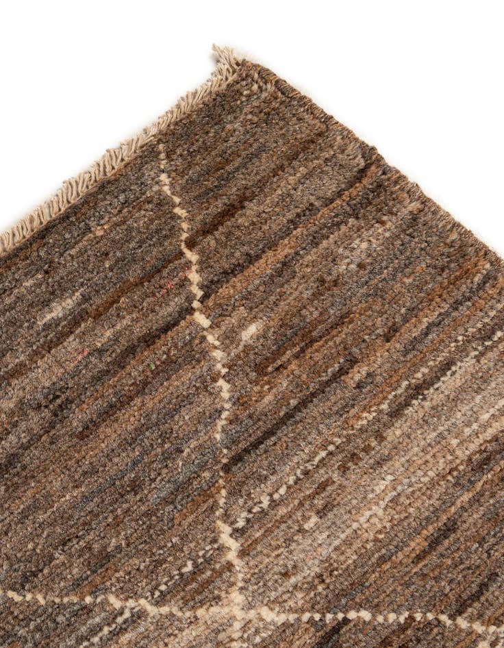 Detail image of  5' x 6' 7  Hand Knotted Moroccan Wool Rug