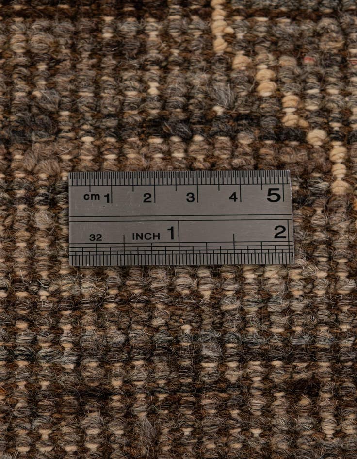 Detail image of  5' x 6' 7  Hand Knotted Moroccan Wool Rug