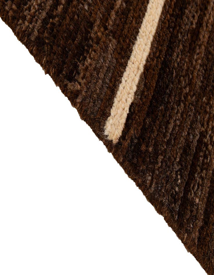 Detail image of  5' x 6' 6  Hand Knotted Moroccan Wool Rug