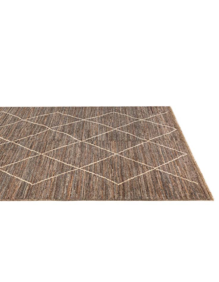 Detail image of  5' x 6' 7  Hand Knotted Moroccan Wool Rug