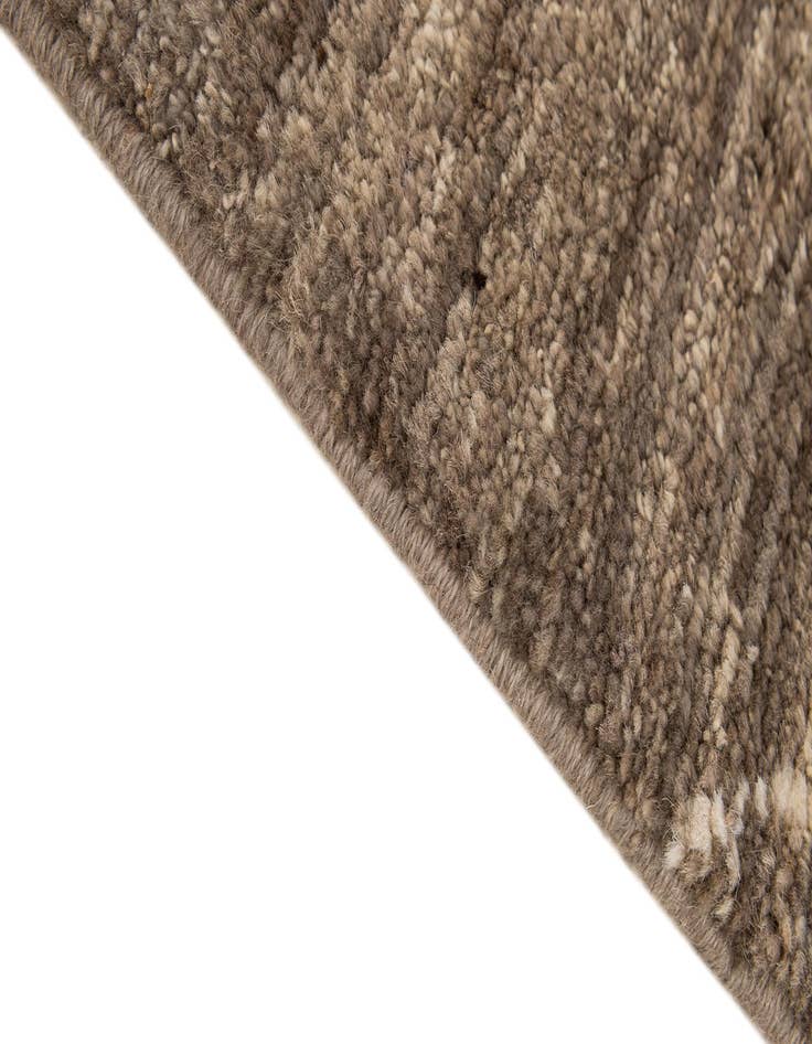 Detail image of  5' x 6' 9  Hand Knotted Moroccan Wool Rug